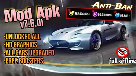 Asphalt 8 MOD APK v7.6.0i (Unlimited Money) for Android .